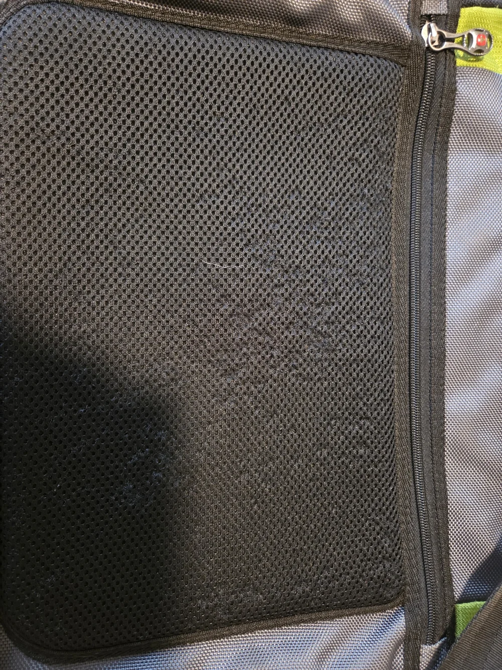 SwissGear Gray & Green Men’s Laptop Messenger Bag